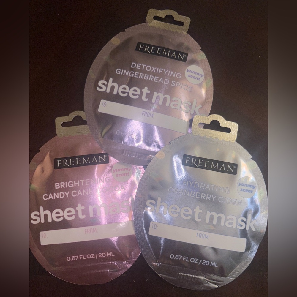 Freeman Holiday Mask Bundle x 3 masks